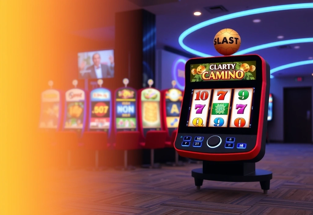 Moderne spilleautomat